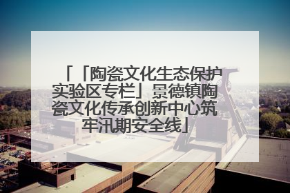「陶瓷文化生态保护实验区专栏」景德镇陶瓷文化传承创新中心筑牢汛期安全线