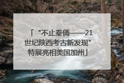 “不止秦俑——21世纪陕西考古新发现”特展亮相美国加州