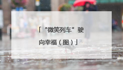 “微笑列车”驶向幸福（图）