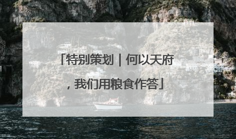 特别策划｜何以天府，我们用粮食作答