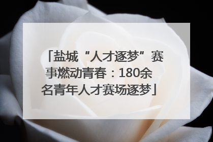 盐城“人才逐梦”赛事燃动青春：180余名青年人才赛场逐梦