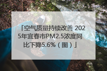 空气质量持续改善 2025年宜春市PM2.5浓度同比下降5.6%（图）