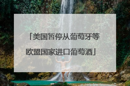 美国暂停从葡萄牙等欧盟国家进口葡萄酒