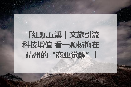 红观五溪｜文旅引流 科技增值 看一颗杨梅在靖州的“商业觉醒”
