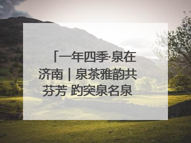 一年四季·泉在济南｜泉茶雅韵共芬芳 趵突泉名泉茗茶品鉴会举行