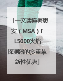 一文读懂梅思安（MSA）FL5000火焰探测器的多重革新性优势