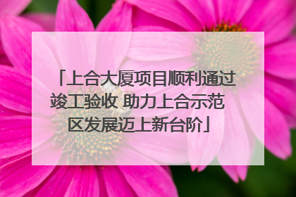 上合大厦项目顺利通过竣工验收 助力上合示范区发展迈上新台阶