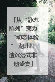 从“静态陈列”变为“动态体验” 湖北打造沉浸式非遗盛宴