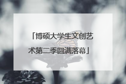 博硕大学生文创艺术第二季圆满落幕