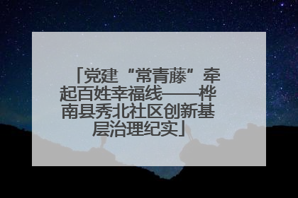 党建“常青藤”牵起百姓幸福线——桦南县秀北社区创新基层治理纪实