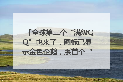 全球第二个“满级QQ”也来了，图标已显示金色企鹅，系首个“满级QQ”的小号