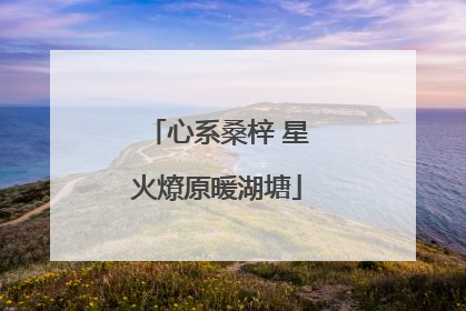 心系桑梓 星火燎原暖湖塘