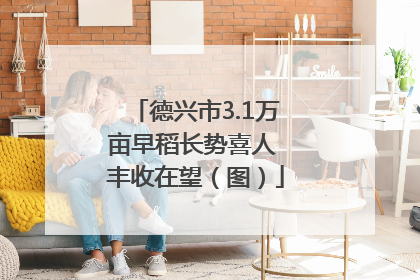 德兴市3.1万亩早稻长势喜人 丰收在望（图）