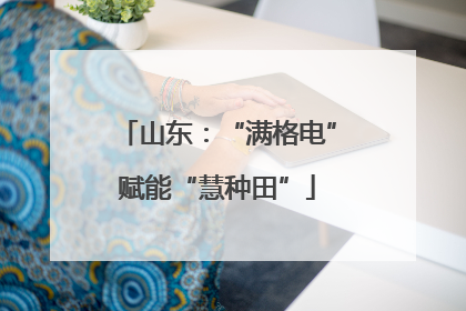 山东：“满格电”赋能“慧种田”