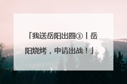 我送岳阳出圈③丨岳阳烧烤，申请出战！