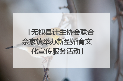 无棣县计生协会联合佘家镇举办新型婚育文化宣传服务活动