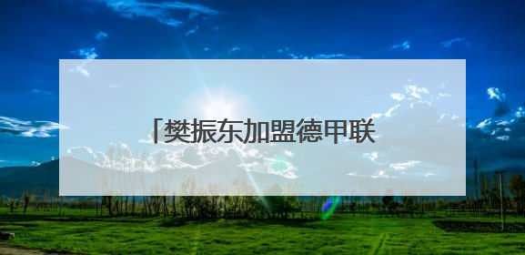 樊振东加盟德甲联赛幕后：德国俱乐部称一切来得太突然