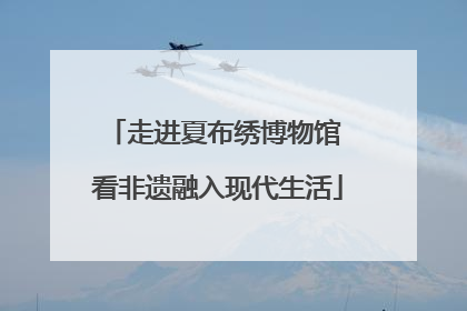 走进夏布绣博物馆 看非遗融入现代生活