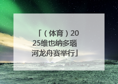 （体育）2025维也纳多瑙河龙舟赛举行